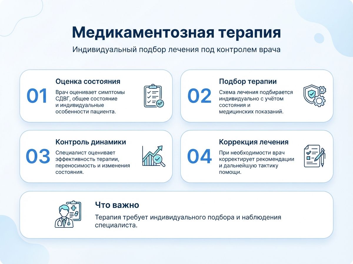 Лечение СДВГ в Ефремове у детей и взрослыхинфографика