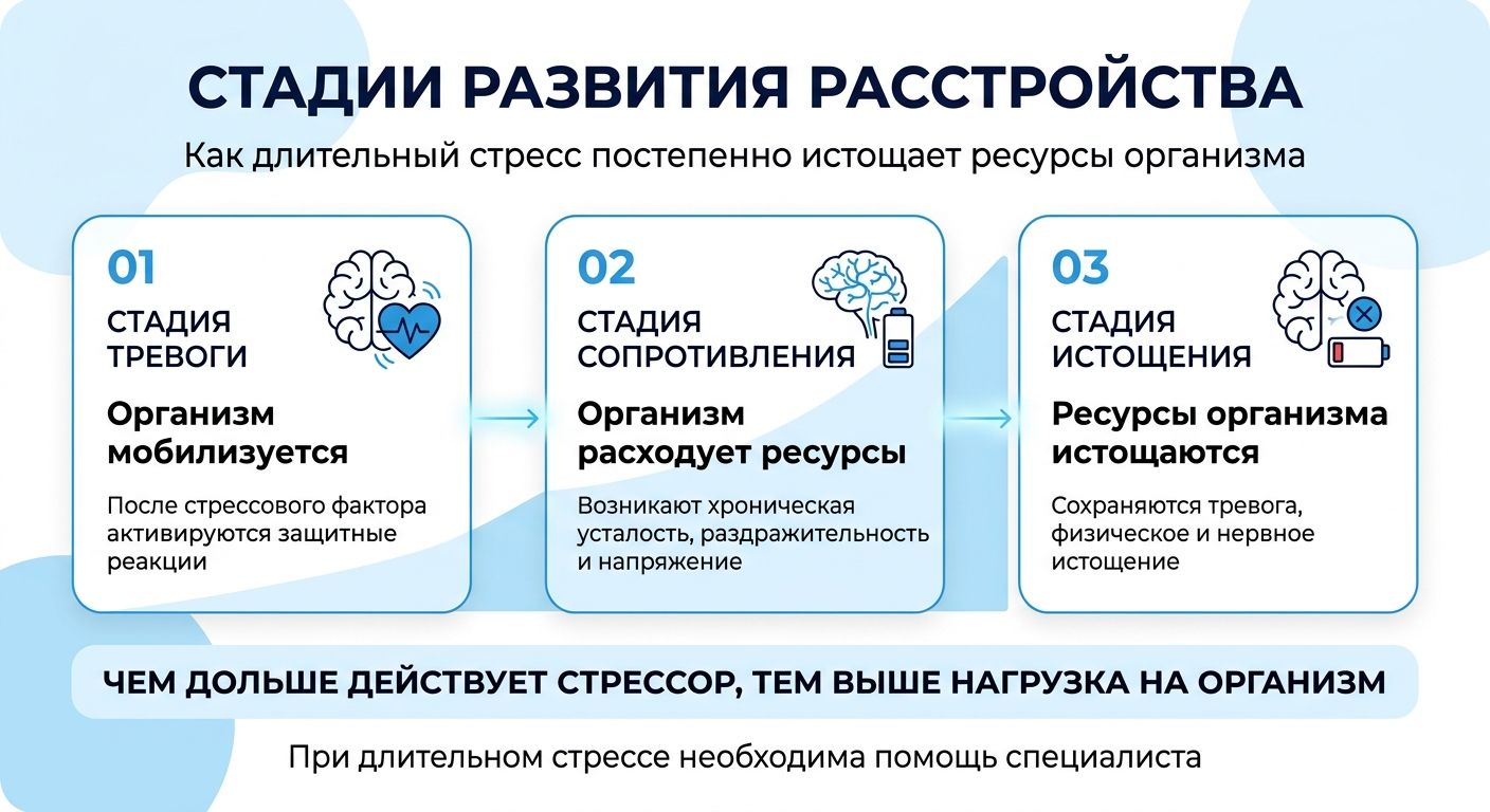 Лечение стресса в Ефремове инфографика